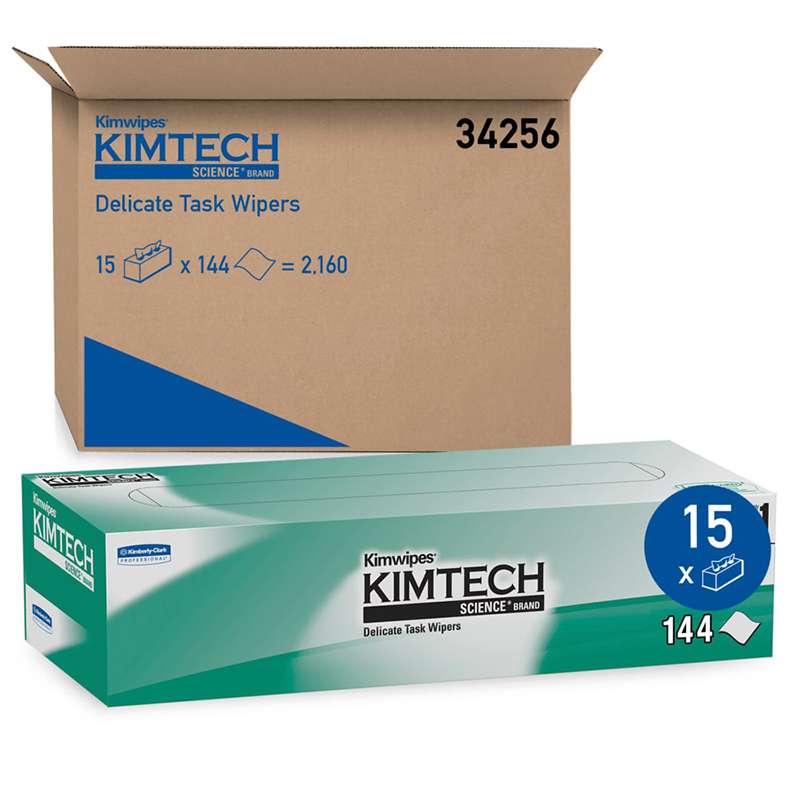 Kimtech EX-L Delicate Task Wipes, 15 x 17", 144 per Package