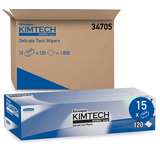 Kimtech EX-L Delicate Task Wipes, 11.8 x 11.8", 120 per Package redirect to product page