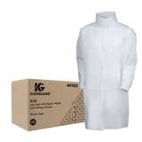 KleenGuard A10 Light Duty Disposable Polypropylene Lab Coat, White, 2X-Large, 50 per Case redirect to product page