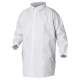 KleenGuard A40CT Lab Coat, Film Laminate, X-Large, White redirect to product page