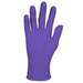 Purple Nitrile 6 mil Textured Exam Gloves, Large, 9-1/2" Long, 100 per Package