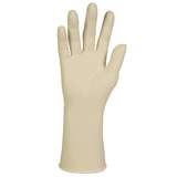 Kimtech G3 Beaded Cuff Disposable Glove, Natural Rubber Latex, Natural, Large, 100 per Bag redirect to product page