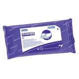 Kimtech W4 Cleanroom Pre-Saturated Sterile Polypropylene Wipes, 9 x 11", White, 5 pouches of 40 per Pack redirect to product page