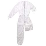Kimtech A5 Cleanroom Protective Coverall with Thumb Loops and Zipp, White, 4XL, 25 per Case redirect to product page
