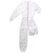 Kimtech A5 Cleanroom Protective Coverall with Thumb Loops and Zipp, White, Medium, 25 per Case