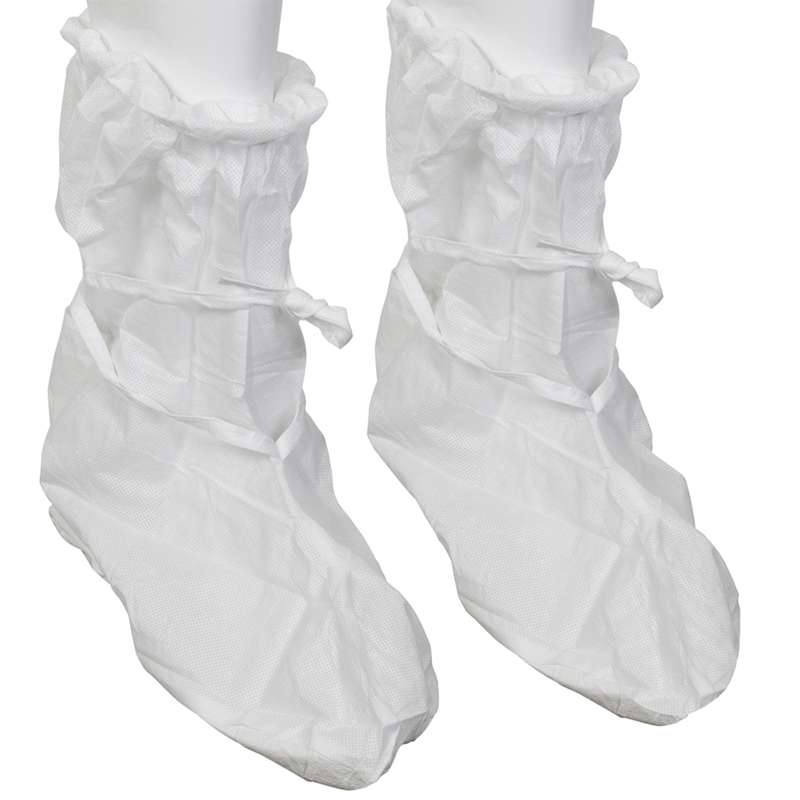 Kimtech A5 Meltblown Spunbond Cleanroom Boot Covers, Universal Size, White, 100 Pair per Case