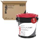 WypAll Waterless Citrus Hand Cleaning Wipes, 9-1/2 x 12", Green 75 per Pail redirect to product page