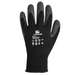 KleenGuard G40 Contact Heat Level 2 Black Polyester Knit and Grey Latex Coated Gloves, 12-Pair, Medium (8.0)