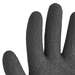 KleenGuard G40 Contact Heat Level 2 Black Polyester Knit and Grey Latex Coated Gloves, 12-Pair, Medium (8.0)