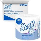 Toilet Paper Rolls, Standard, White, 4" x 4", 500 Sheets/Roll, 80 Rolls/Case redirect to product page