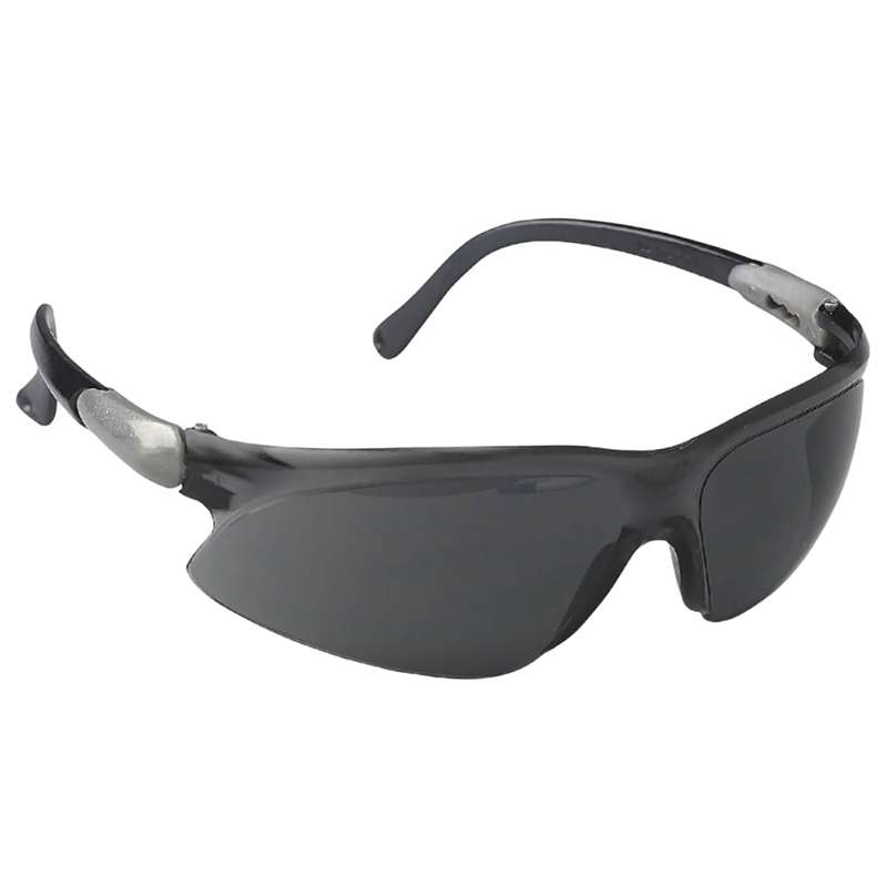KleenGuard V20 Safety Eyewear, Frame Color Silver, Smoke