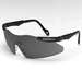 KleenGuard Magnum 3G Safety Eyewear with Smoke Lenses and Black Frame, 300/Case