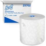 Hard Roll Towels, Scott, Blue Core, White, 7.5" x 1150', 1150 Feet/Roll redirect to product page