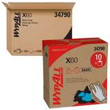 WypAll X60 Light Duty White Absorbent Wipers, 16.8 x 9.1", 126 per Package redirect to product page
