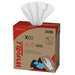 WypAll X60 Light Duty White Absorbent Wipers, 16.8 x 9.1", 126 per Package