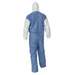 KLEENGUARD A40 Liquid & Particle Protection Coveralls, White, 3XL, 25/CA