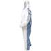 KLEENGUARD A40 Liquid & Particle Protection Coveralls, White, 3XL, 25/CA