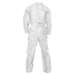 KleenGuard A20 White Breathable Particle Protection Coveralls, Large, 24 per Case - Vending Ready