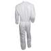 KleenGuard A30 Breathable Splash & Particle Protection Coveralls with Elastic Wrists and Ankles, White, 2XL