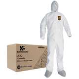 KleenGuard A30 Breathable Splash & Particle Protection Coveralls, 3XL, 21 per Case redirect to product page