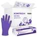 Purple Nitrile 6 mil Textured Exam Gloves, X-Small, 9-1/2" Long, 100 per Package