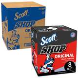 Scott Original Shop Towel, 12 in x 9 in, Blue 200/BX redirect to product page