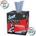 Scott Original Shop Towel, 12 in x 9 in, Blue  200/BX