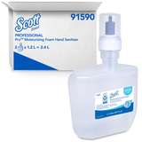 Foam Hand Sanitizer, Scott, Refill, Moisturizing, Clear, 1.2L redirect to product page