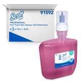 Foam Skin Cleanser, Scott, with Moisturizers, Pink, 1.2L Bottle, 2 Bottle/Case redirect to product page