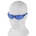 SMITH & WESSON  21301 Equalizer  Safety Glasses, Blue Mirror Lenses with Blue Frame, 144/Case