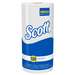 Kitchen Roll Towels, Scott, White, 11.0" x 8.78", 128 Sheets/Roll, 20 Roll/Case