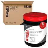 WypAll Waterless Industrial Cleaning Wipes, 9.5 x 12", 8 Portable Canisters of 50 Sheets redirect to product page