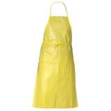 KleenGuard A70 Chemical Spray Protection Bib Apron, Yellow, 44 in redirect to product page