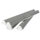 Cast Bar Solder, Sn05Pb95, E-BAR, Kilo Bar (2.204lb), 25LB/BX redirect to product page