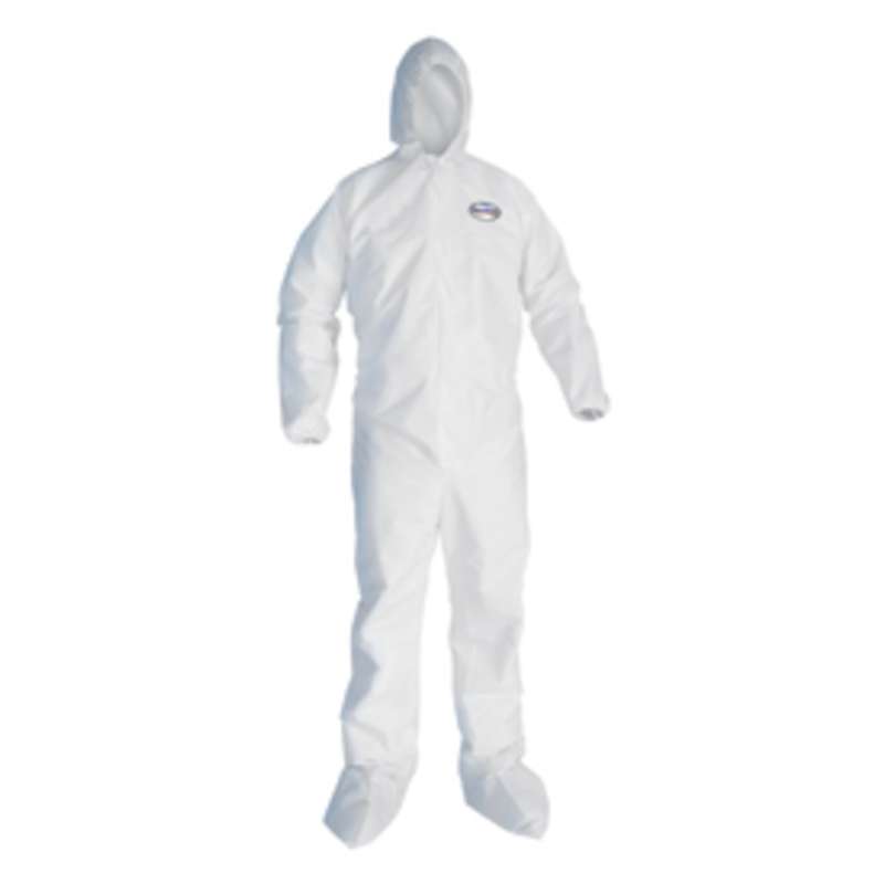 KleenGuard A10 Light Duty Coveralls, 4X-Large, 25/CA