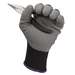 KleenGuard G40 Latex Coated General Purpose Gloves, Gray and Black, Size 7(S), 6PR/BG, 10BG/CA - for Vending