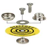 Universal Screw-On Snap Mounting Kit, Male/Female 3/8" redirect to product page