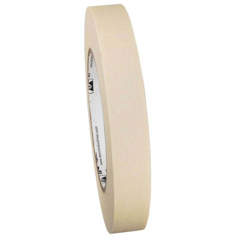 Wescorp HI Temp Masking Tape, 60yds, 3/4in, 55m x 19mm
