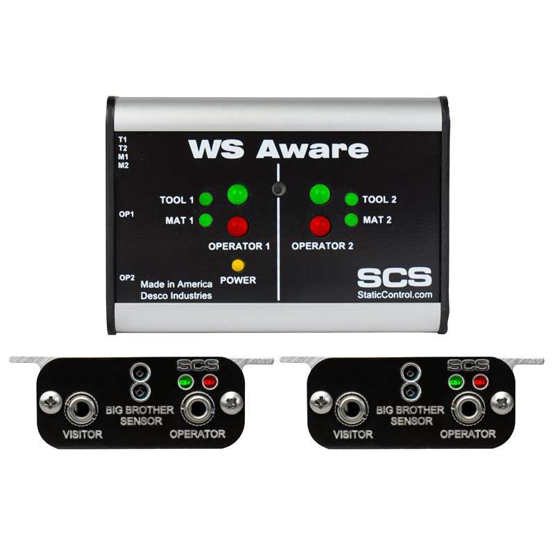 WS Aware Dual-Wire Monitor with Big Brother Remotes, Ethernet Output
