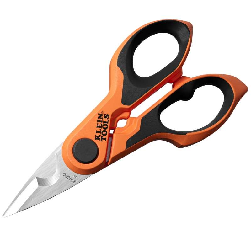Compact Cable Stripping Electrician Scissors, 6-Inch