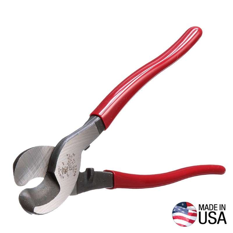 High Leverage Cable Cutter up to 4/0 Aluminum, 2/0 Soft Copper, 24 AWG, 9.5" Long