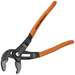 Pump Pliers, 10", Steel, V-Jaw, Hard Teeth, Quick-Adjust Klaw Series