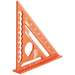 Rafter Square, High-Quality Aluminum, Anodized, Orange, 7 Inch