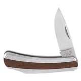 Compact Pocket Knife with Folding Stainless Steel Drop-Point Blade, 1-5/8" Long Blade redirect to product page