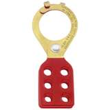 Safety Lockout Hasp of Tempered Steel, 1.5" I.D. redirect to product page