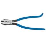 Ironworker's Work Pliers with Hook Bend Handle, Square Nose and Heavy-Duty Cutter, 9-1/4" Long redirect to product page