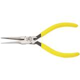 Long Needle-Nose Pliers with Knurled Jaws, Spring-Loaded, 5-5/8" redirect to product page