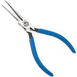 Long Extra-Slim Needle-Nose Pliers with Knurled Jaws, Spring-Loaded, 5-5/8" redirect to product page