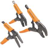 Locking Pliers, Long Nose 6-Inch, Curved Jaw 7- and 10-Inch, 3-Piece redirect to product page