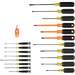 Color-Coded Screwdriver Set, 20-Piece